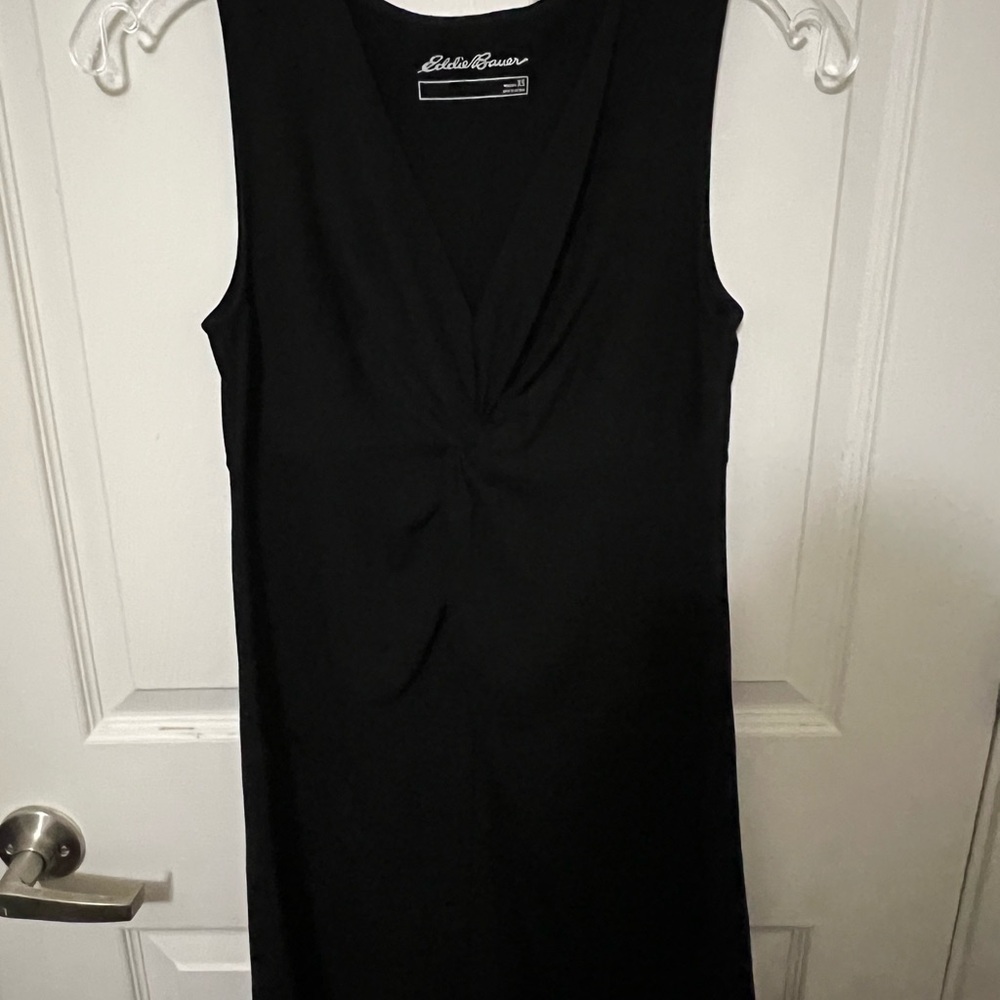 Eddie Bauer Black Sleeveless Dress